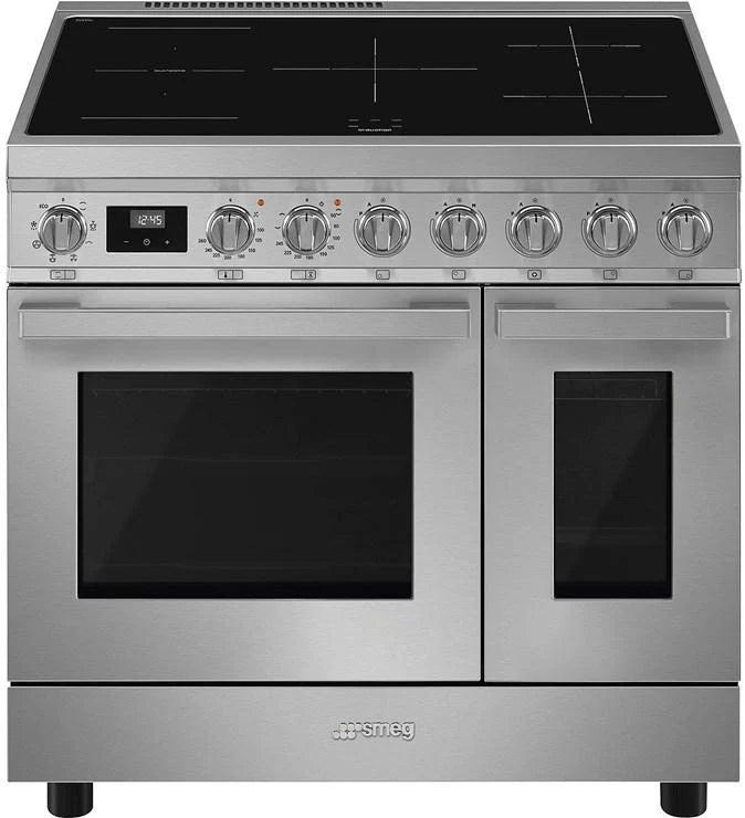 Smeg Portofino CPF92IMX Stainless Steel 90cm Induction Range Cooker DB Domestic Appliances