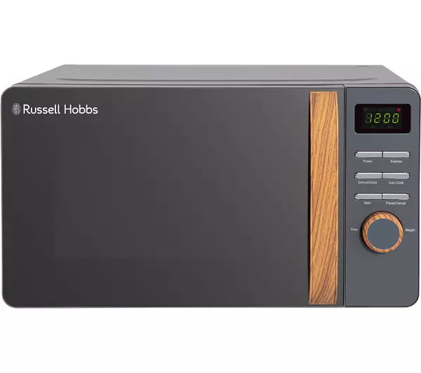 Russell Hobbs RHMD714G 17 Litre Single Microwave Scandi Grey - DB Domestic Appliances