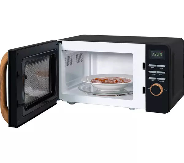 Russell Hobbs RHMD714B 17 Litre Single Microwave Scandi Black - DB Domestic Appliances