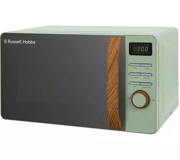 Russell Hobbs RHMD714MG-N 17 Litre Single Microwave Scandi Green - DB Domestic Appliances