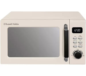 Russell Hobbs RHM2026C 20 Litre Single Manual Microwave Cream - DB Domestic Appliances