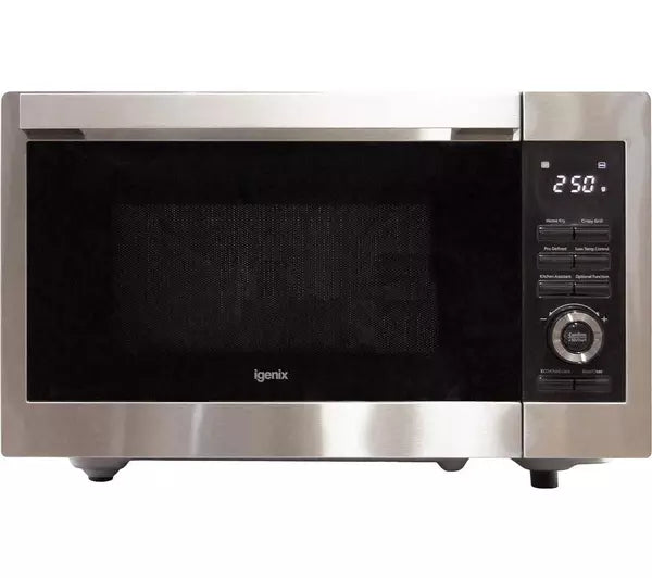 Igenix IG3095 30 Litre Combination Microwave Stainless Steel - DB Domestic Appliances