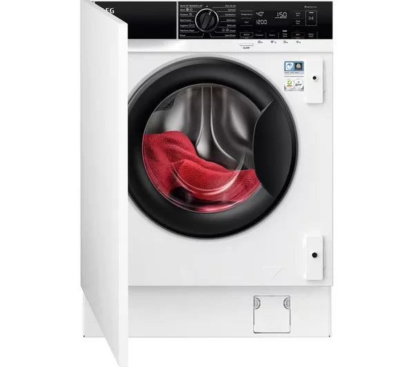 AEG L7WC84636BI 7000 ProSteam® 8kg/4kg 1600rpm Integrated Washer Dryer