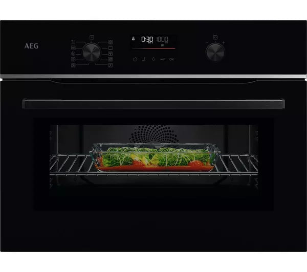 AEG TK6NK501B 6000 Series Built In CombiQuick Microwave Oven