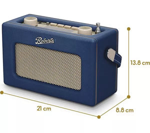 Roberts Radio Revival Uno Solar DAB Radio | Midnight Blue