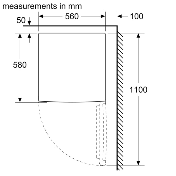 Bosch GTV15NWEBG Freestanding Under Counter Freezer
