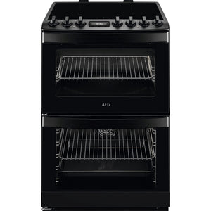 AEG CIB6743MCB 6000 Series SteamBake Freestanding Induction Electric Cooker