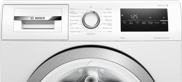 Bosch WAN28258GB 8kg 1400rpm White Washing Machine - DB Domestic Appliances
