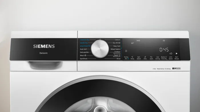 Siemens iQ500 WN54G1A1GB 10.5/6kg 1400rpm Washing Dryer