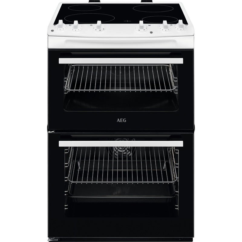 AEG CCX6501ACW White 5000 Series Freestanding Ceramic Electric Cooker