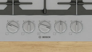 Bosch PCQ7A5I90 Series 6 Gas Hob 75cm Stainless Steel