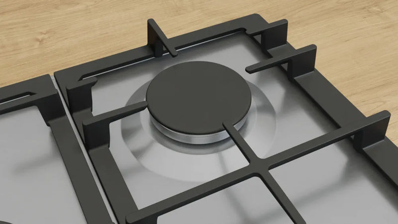 Bosch PCQ7A5I90 Series 6 Gas Hob 75cm Stainless Steel