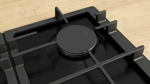 Bosch PCP6A6I90 Series 6 Gas hob 60cm Enamel Black