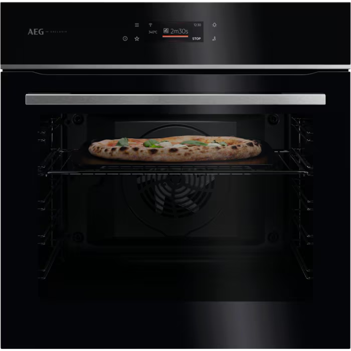 AEG GX7PB63FSB 7000 Series Built In Electric Single Oven with PizzaExpert