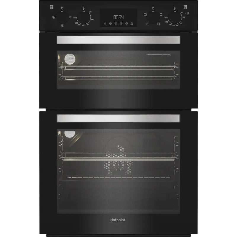 Hotpoint DIH10DB Built In Electric Double Oven Black