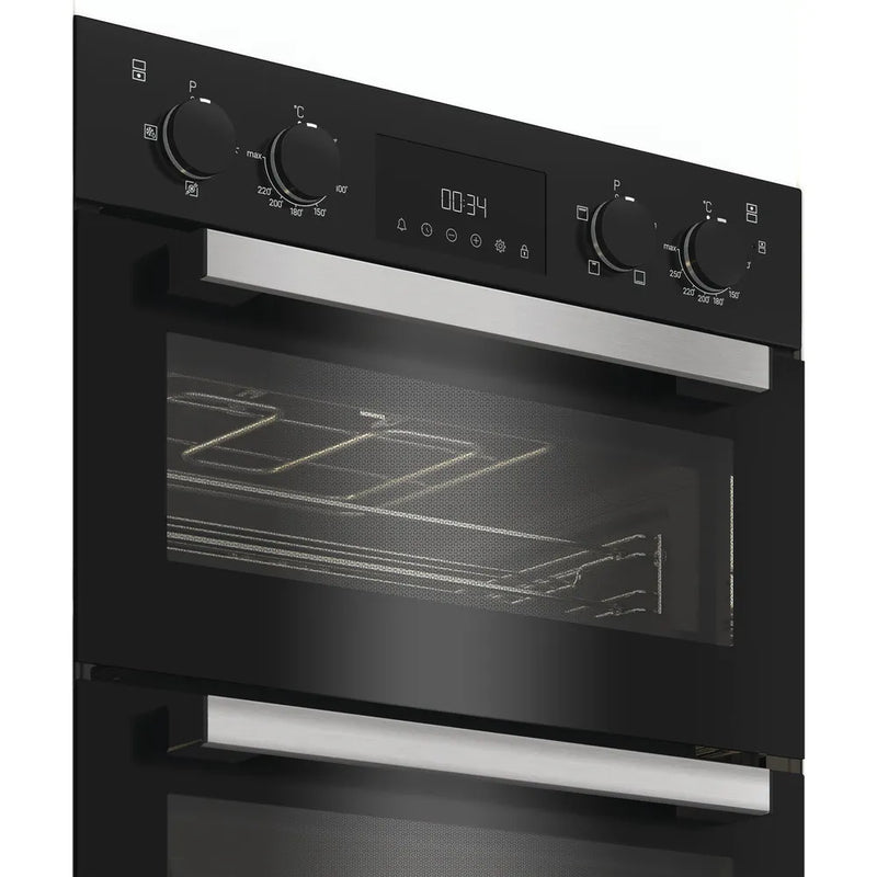 Hotpoint DIH10DB Built In Electric Double Oven Black
