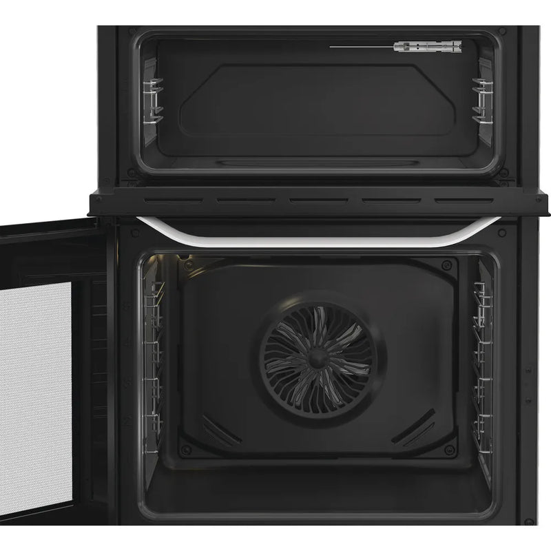 Hotpoint HDD6GDC2W White Freestanding Dual Fuel Cooker