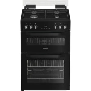 Hotpoint HDG6GDCB1 Freestanding Gas Double Cooker