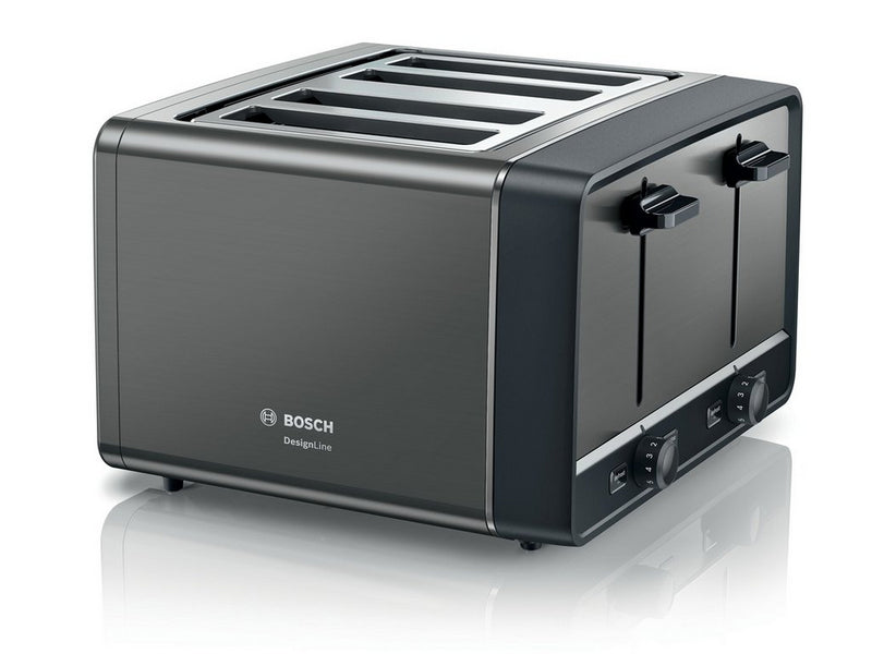 Bosch TAT5P445GB 4 Slice Toaster - Anthracite