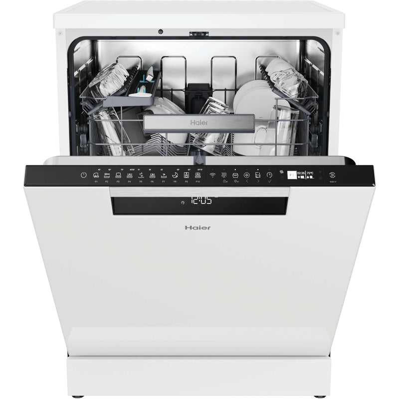 Haier XF5C7M0W Full Size 15 Place Full Size Freestanding Dishwasher