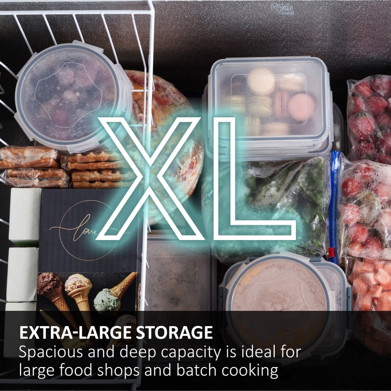 Haier HCE519EK 508 Litre Chest Freezer