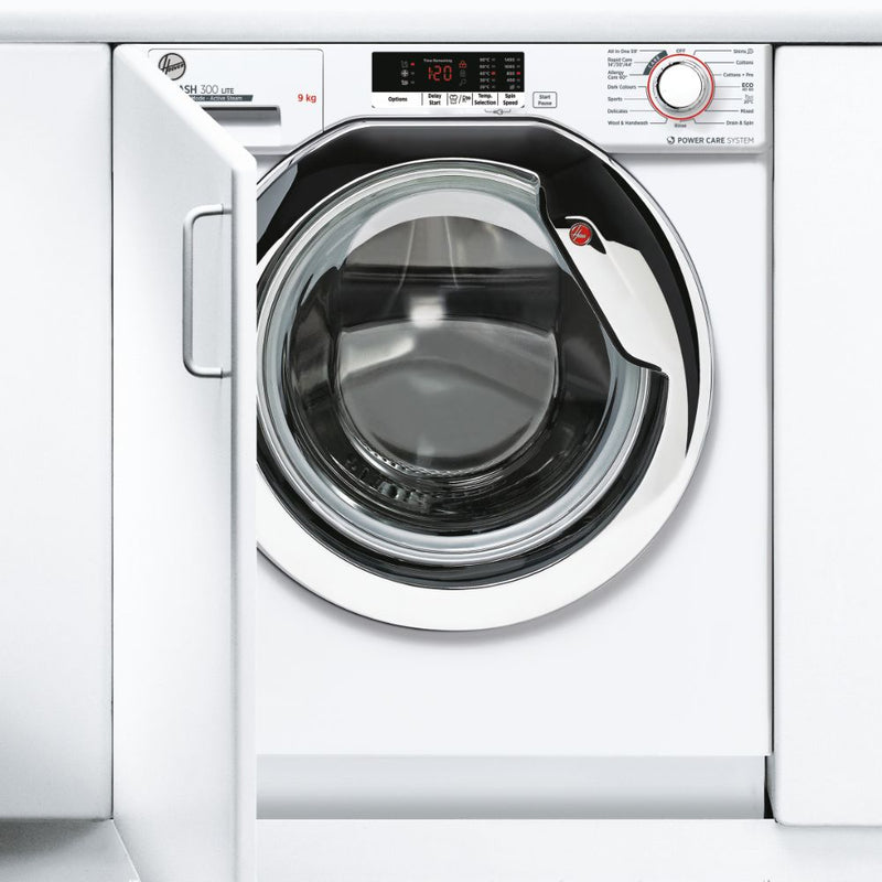 Hoover HBWS49D2ACE-80 Integrated 9kg 1400rpm White Washing Machine