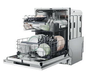 Hoover HI 4E7L0S-80 14 Place Freestanding Full Size Dishwasher