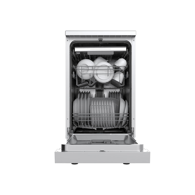 Midea MDWEF1034D/SS Freestanding Slimline Dishwasher
