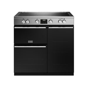 Stoves Precision Deluxe D900Ei TCH Stainless Steel 90cm Induction Range Cooker 444411491