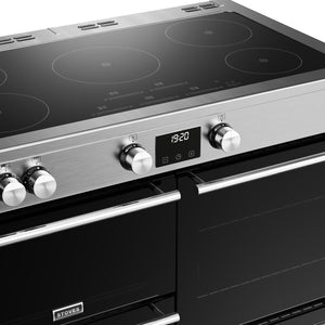 Stoves Precision Deluxe D100Ei TCH Stainless Steel 100cm Induction Range Cooker 444411499