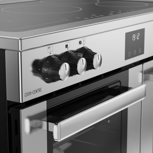 Belling RCA Cookcentre 90Ei 90cm Induction Range Cooker 444411796 Stainless Steel