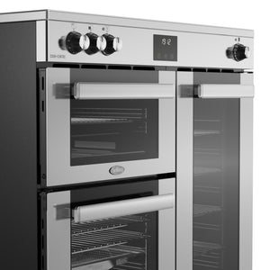 Belling RCA Cookcentre 90Ei 90cm Induction Range Cooker 444411796 Stainless Steel