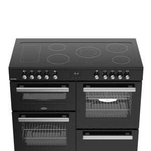 Belling RCA Cookcentre 110E 110cm Ceramic Range Cooker 444411803 Black