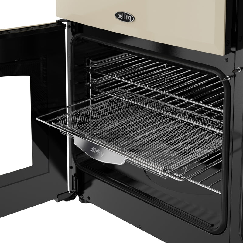 Belling RCA Farmhouse 90DF 90cm Dual Fuel Range Cooker 444411821 Cream