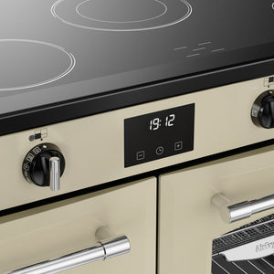 Belling RCA Farmhouse 100E 100cm Ceramic Range Cooker 444411827 Cream