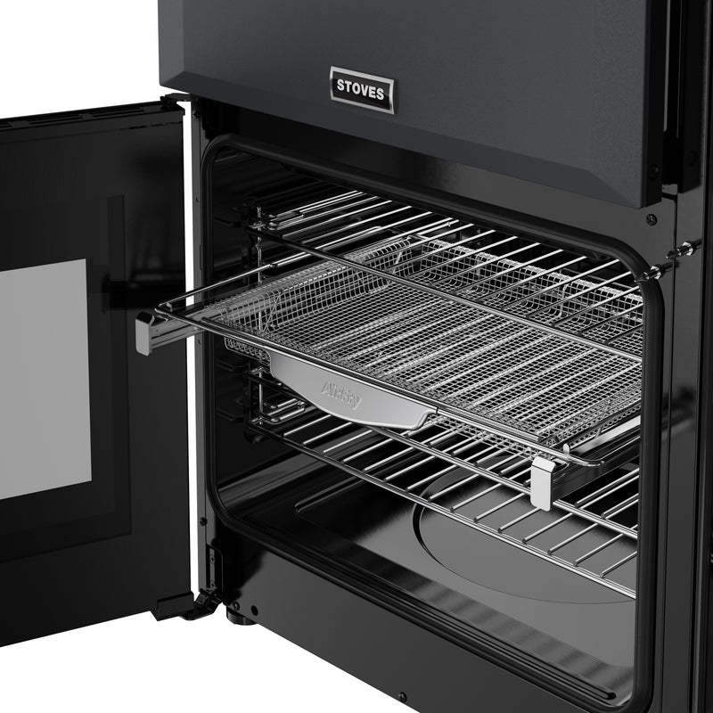 Stoves RCA Richmond 90DF 90cm Dual Fuel Range Cooker 444411849 Anthracite