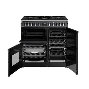 Stoves RCA Richmond 90DF 90cm Dual Fuel Range Cooker 444411849 Anthracite