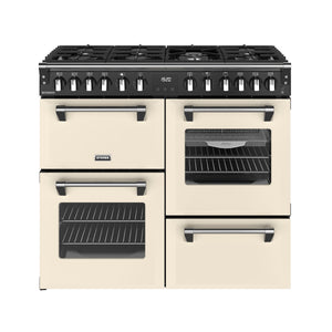 Stoves RCA Richmond 100DF 100cm Dual Fuel Range Cooker 444411857 Cream