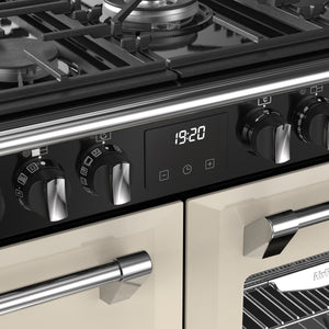 Stoves RCA Richmond 100DF 100cm Dual Fuel Range Cooker 444411857 Cream
