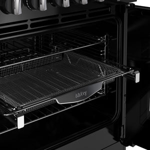 Stoves RCA Richmond 110DF 110cm Dual Fuel Range Cooker 444411862 Black