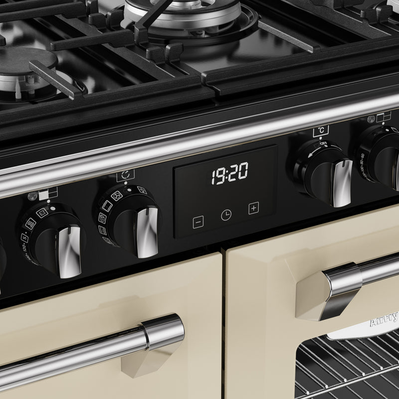 Stoves RCA Richmond 110DF 110cm Dual Fuel Range Cooker 444411863 Cream