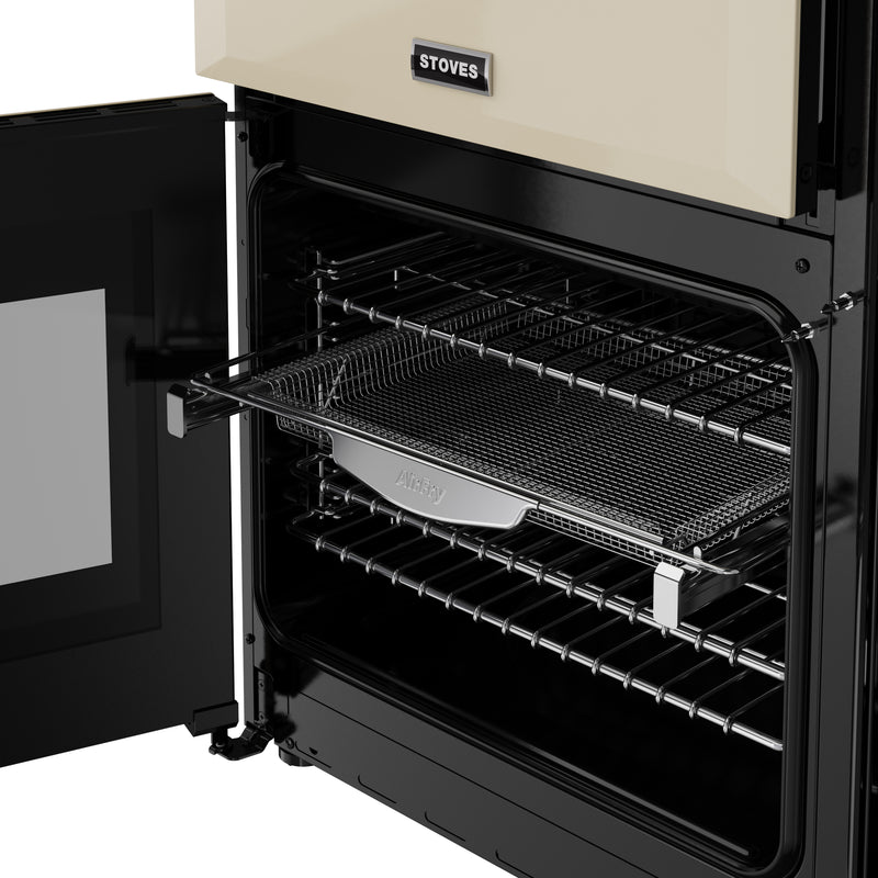 Stoves RCA Richmond Deluxe 90DF 90cm Dual Fuel Range Cooker 444411868 Cream