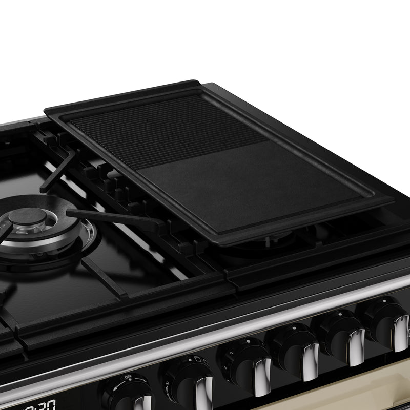 Stoves RCA Richmond Deluxe 110DF 110cm Dual Fuel Range Cooker 444411877 Cream