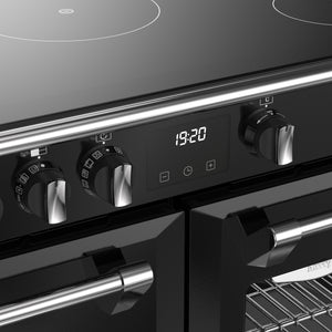 Stoves RCA Richmond Deluxe 110Ei 110cm Induction Range Cooker 444411878 Black