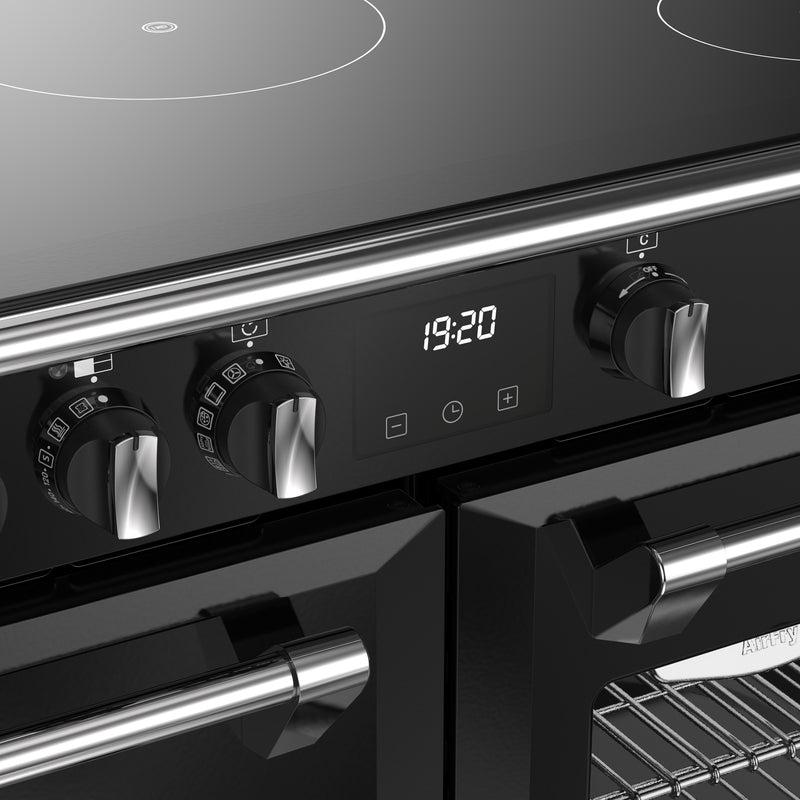 Stoves RCA Richmond Deluxe 110Ei 110cm Induction Range Cooker 444411878 Black