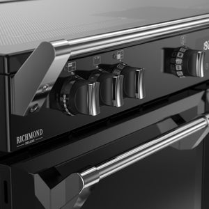 Stoves RCA Richmond Deluxe 110Ei 110cm Zoneless Induction Range Cooker 444411880 Black