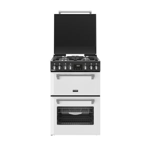 Stoves Richmond Deluxe 444411993 60DF Freestanding Dual Fuel Cooker Ice White