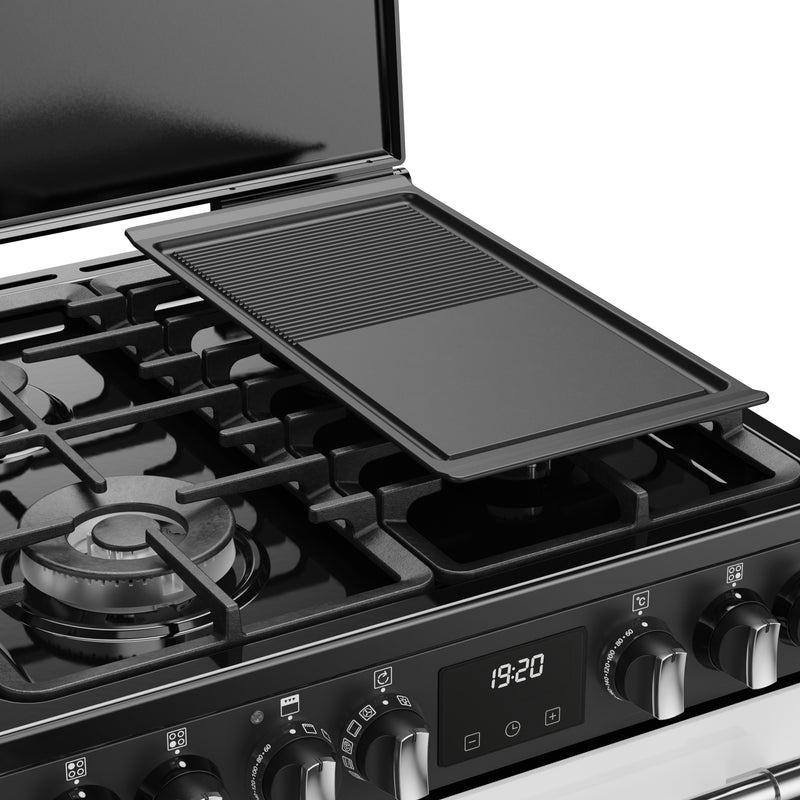 Stoves Richmond Deluxe 444411993 60DF Freestanding Dual Fuel Cooker Ice White