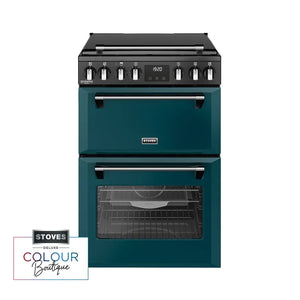 Stoves Richmond Deluxe 444411996 60DF Freestanding Dual Fuel Cooker Deep Marine
