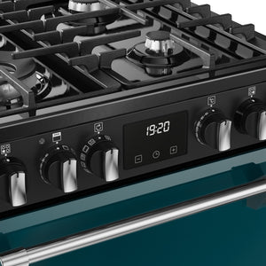 Stoves Richmond Deluxe 444411996 60DF Freestanding Dual Fuel Cooker Deep Marine